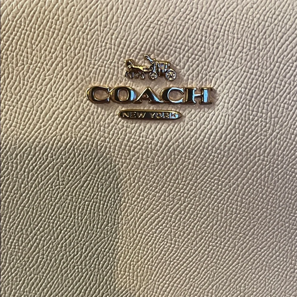 Coach Lillie Satchel in Colorblock Black Tan Chalk Carryall